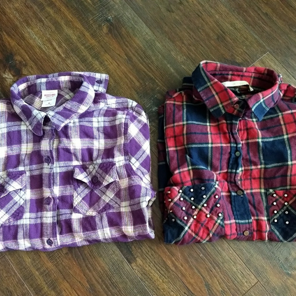 Fall Flannel Shirts Medium